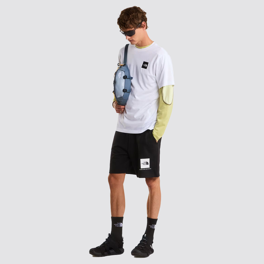 T-shirt uomo the north face evolution box half dome bianca