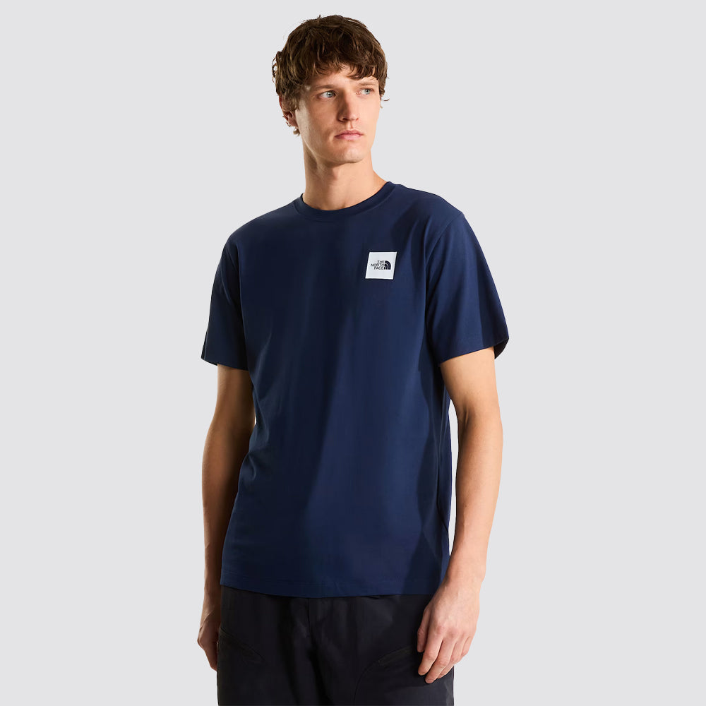 T-shirt uomo the north face evolution box half dome blu
