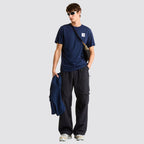 T-shirt uomo the north face evolution box half dome blu