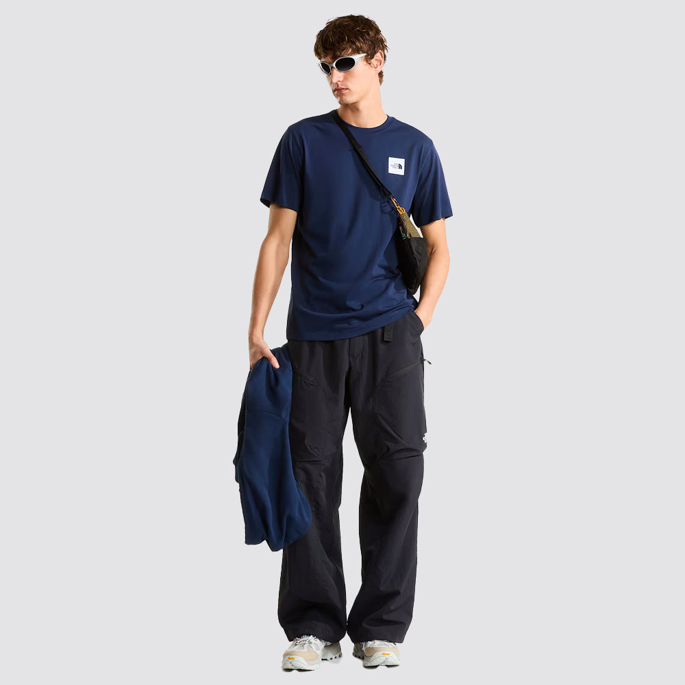 T-shirt uomo the north face evolution box half dome blu