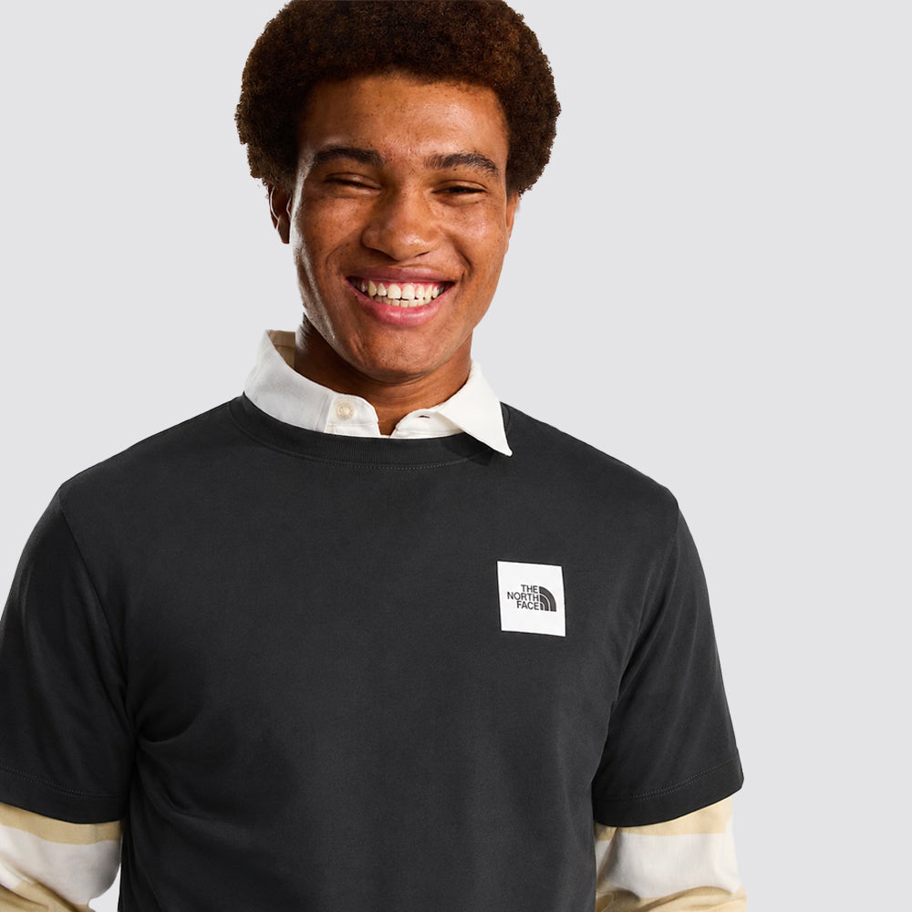 T-shirt uomo the north face evolution box half dome nera