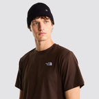 T-shirt uomo the north face evolution simple dome marrone