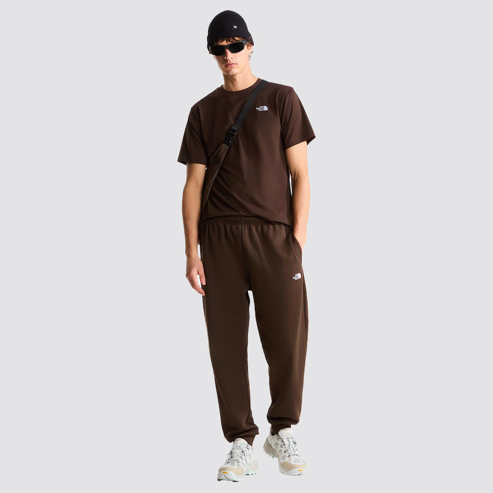 T-shirt uomo the north face evolution simple dome marrone