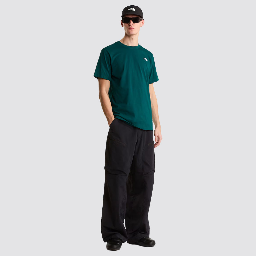 T-shirt uomo the north face evolution simple dome petrolio