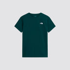 T-shirt uomo the north face evolution simple dome petrolio