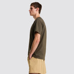 T-shirt uomo the north face evolution simple dome verde