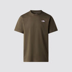 T-shirt uomo the north face evolution simple dome verde