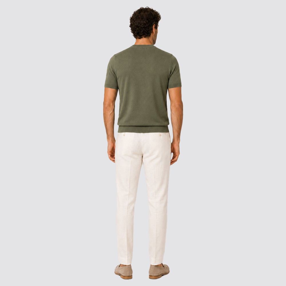 T-shirt uomo zeybra cotone crepe