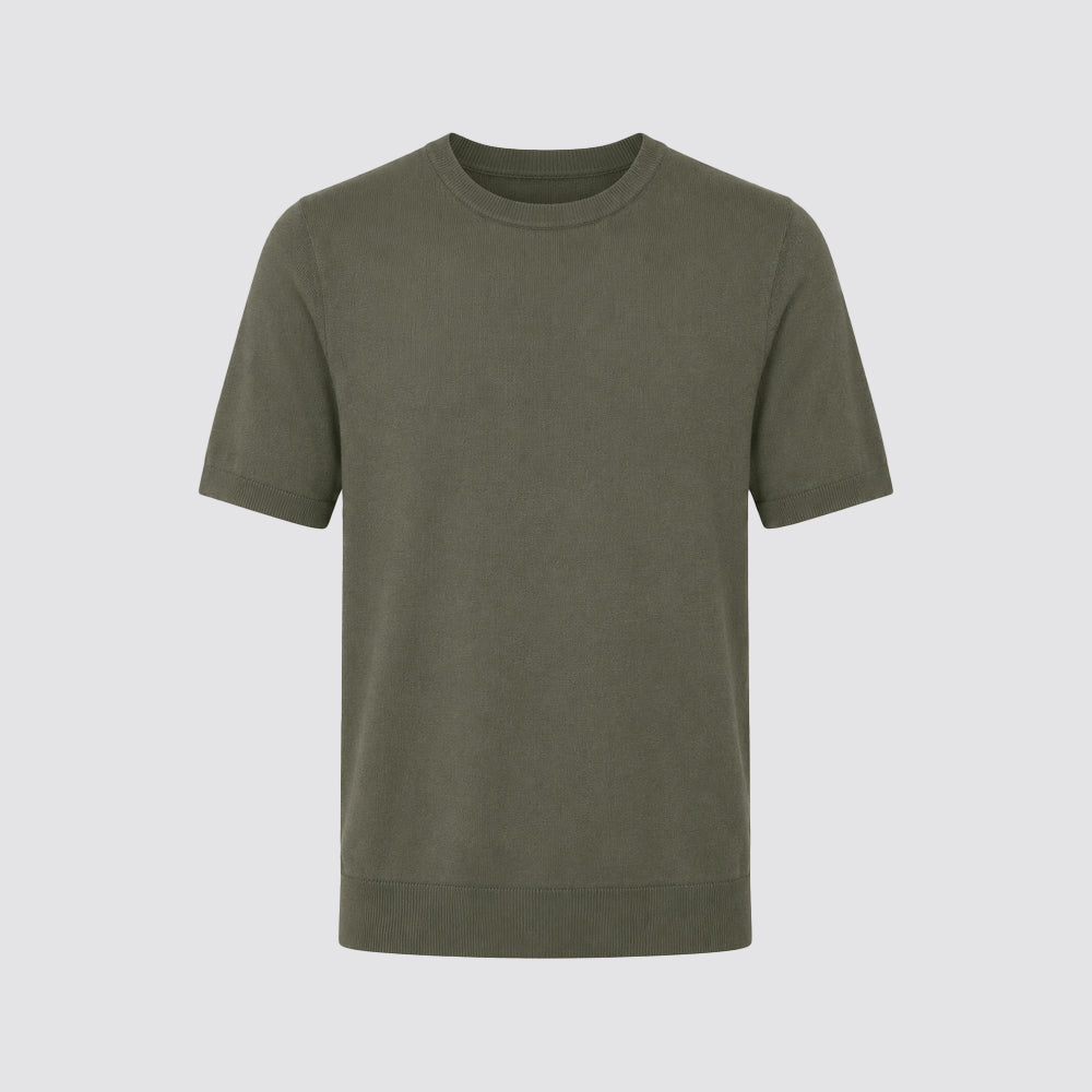 T-shirt uomo zeybra cotone crepe