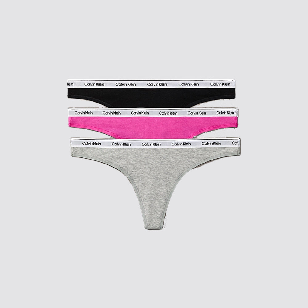 Tanga donna 3 pack vita bassa cotone stretch