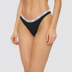 Tanga donna 5 pack vita bassa cotone stretch
