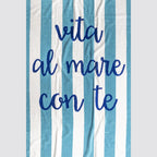 Telo mare 90 x 170 in spugna velour