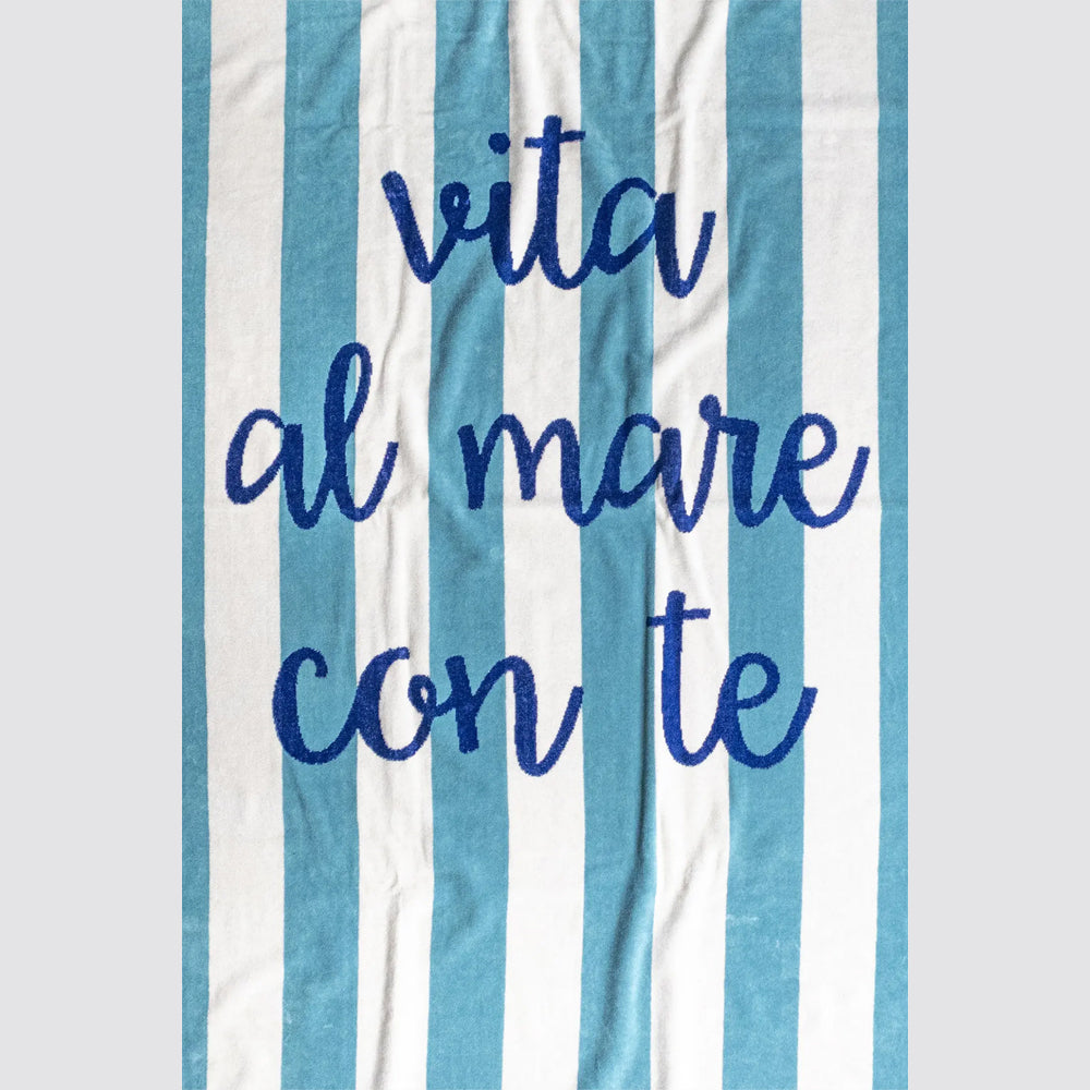 Telo mare 90 x 170 in spugna velour