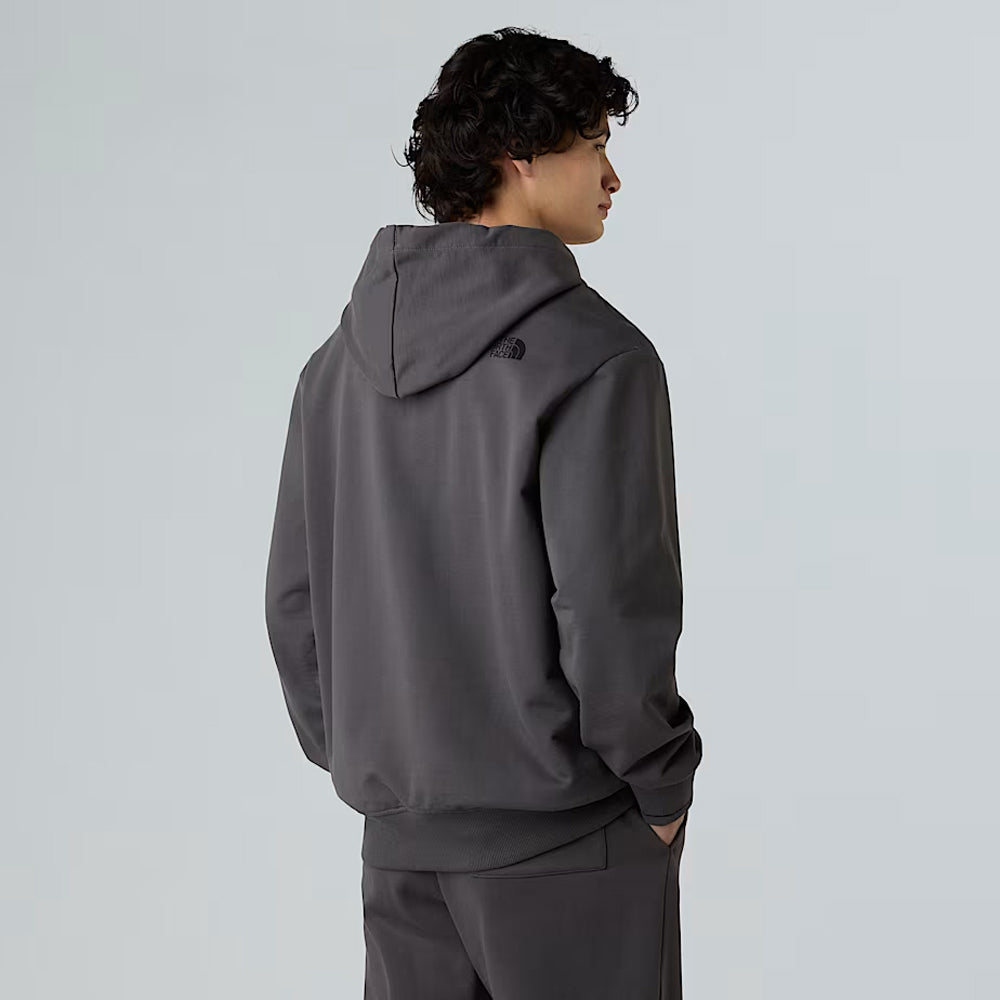 Felpa cappuccio unisex dome flower relaxed