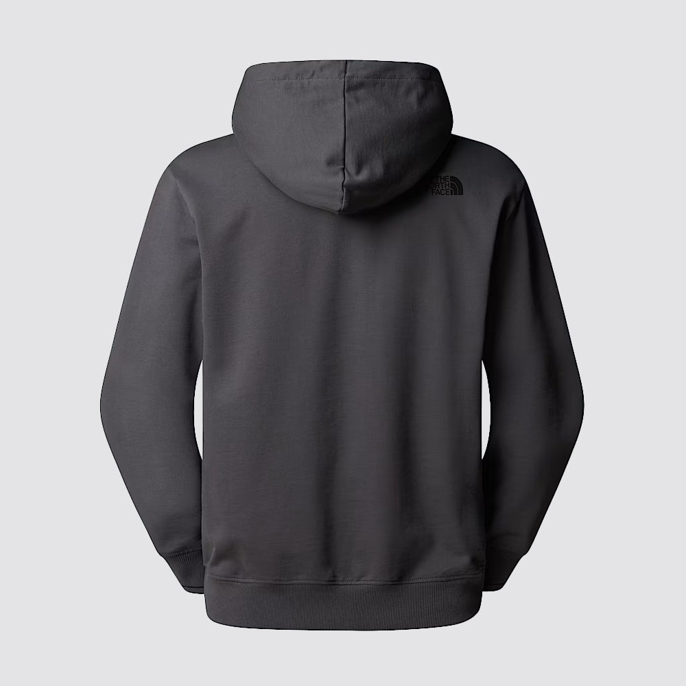 Felpa cappuccio unisex dome flower relaxed
