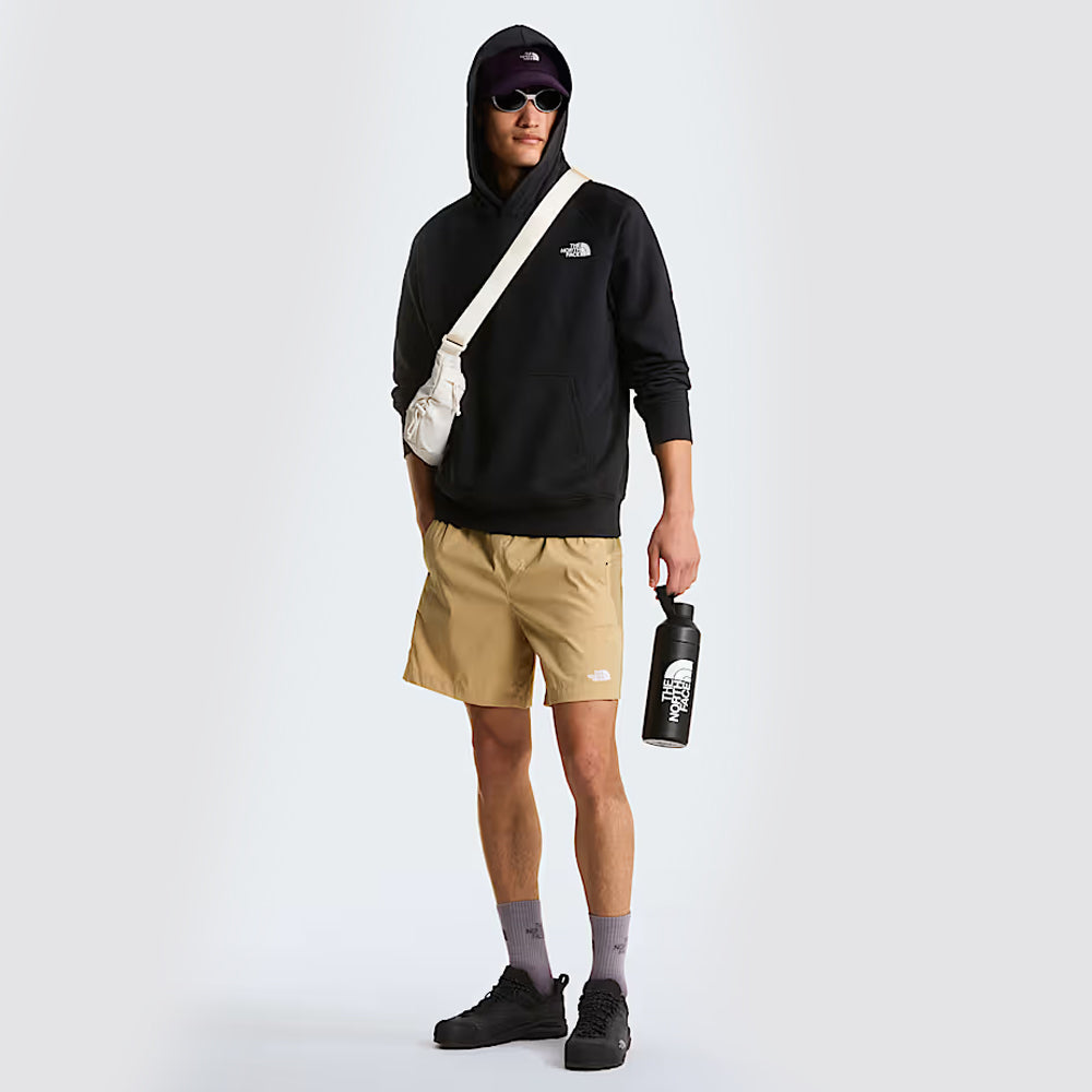 Felpa uomo cappuccio e maniche raglan nse