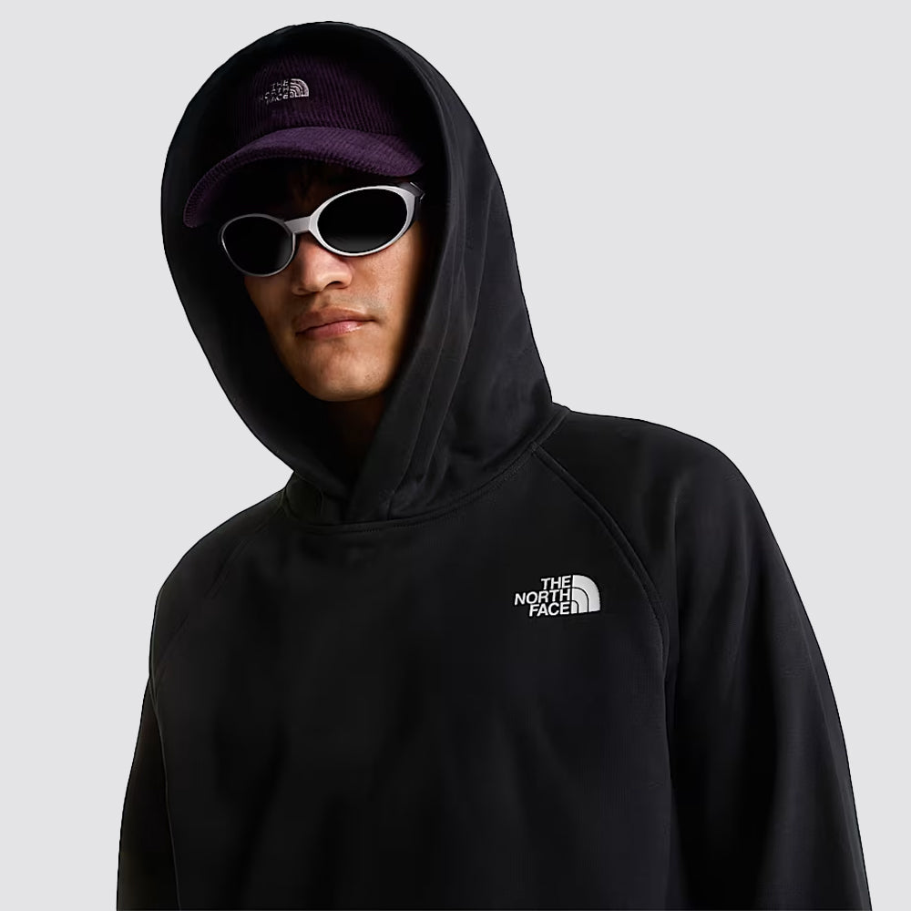 Felpa uomo cappuccio e maniche raglan nse