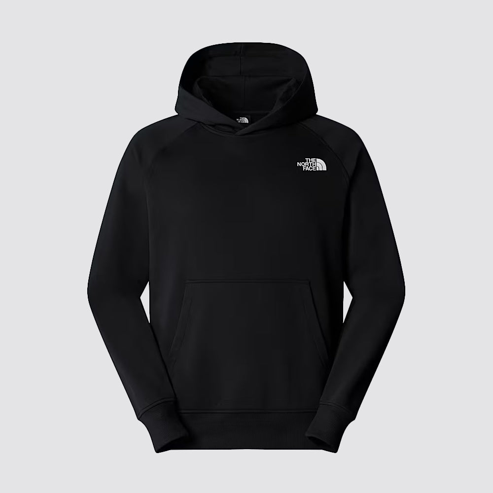 Felpa uomo cappuccio e maniche raglan nse