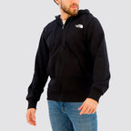 Felpa uomo simple dome full zip e cappuccio