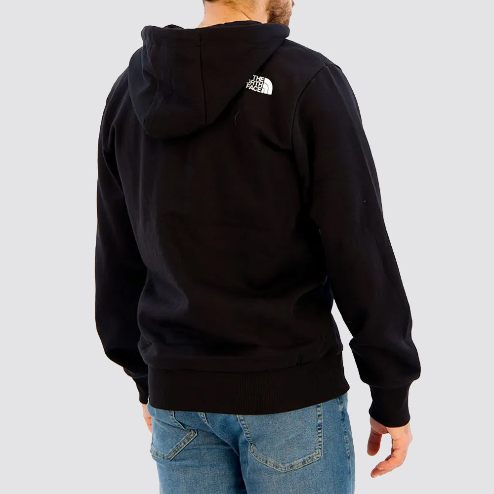 Felpa uomo simple dome full zip e cappuccio