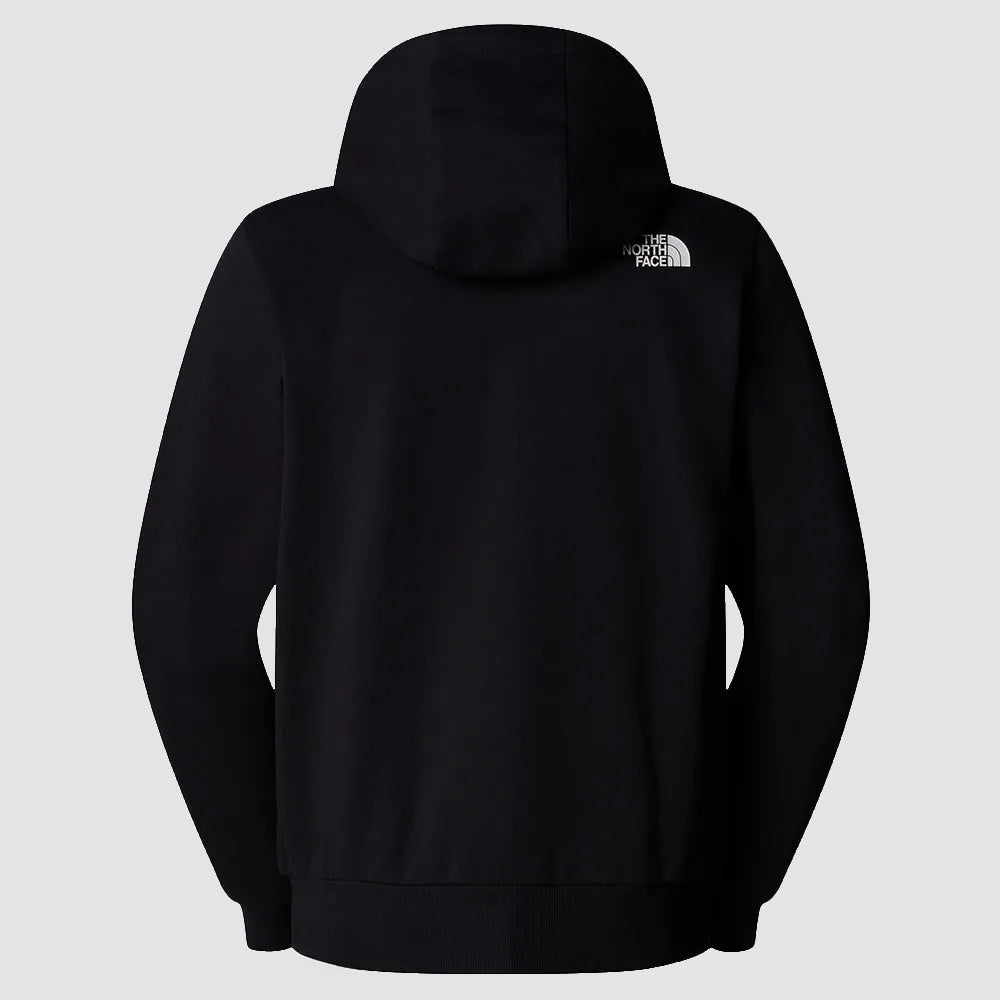 Felpa uomo simple dome full zip e cappuccio