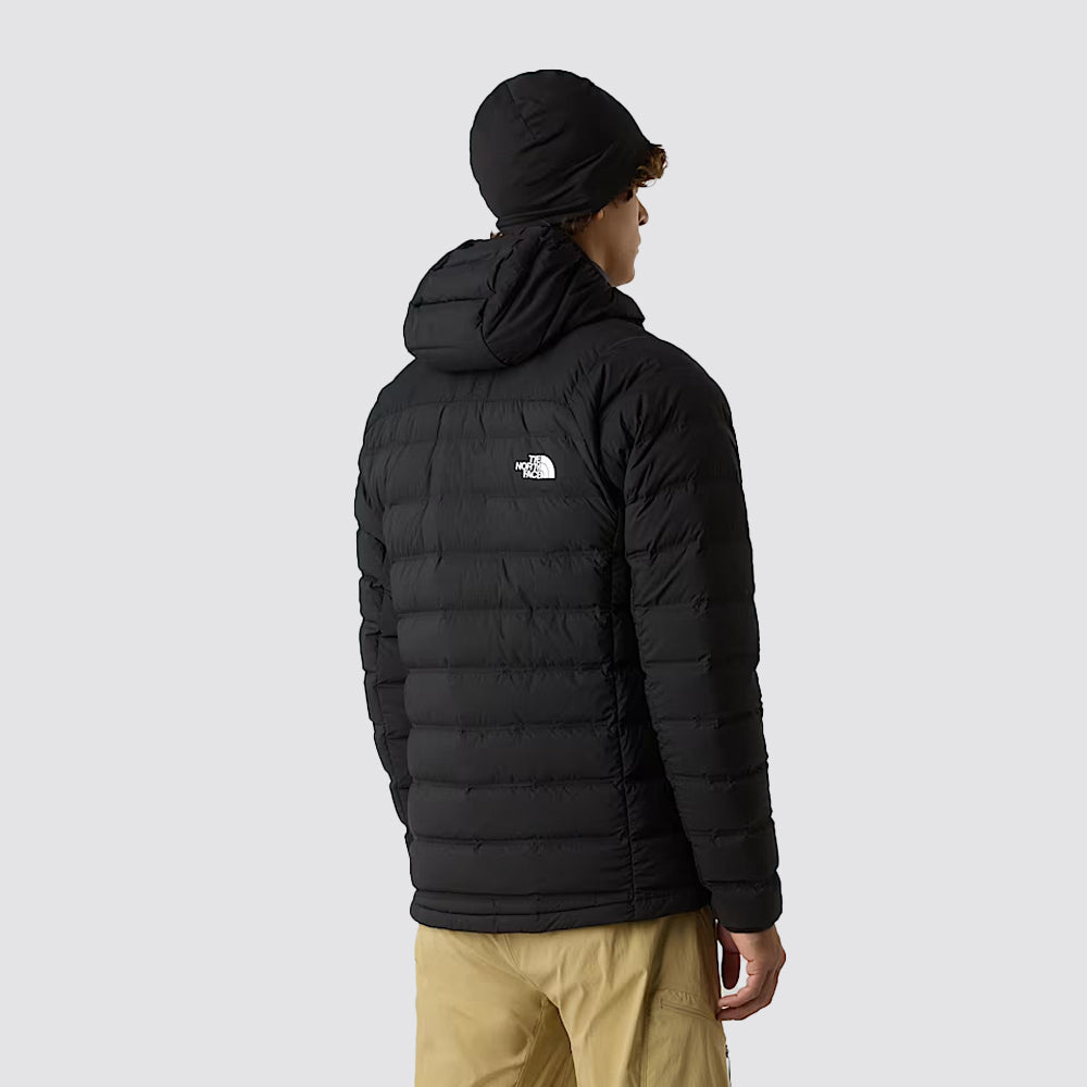 Abseil piumino uomo con cappuccio stretch