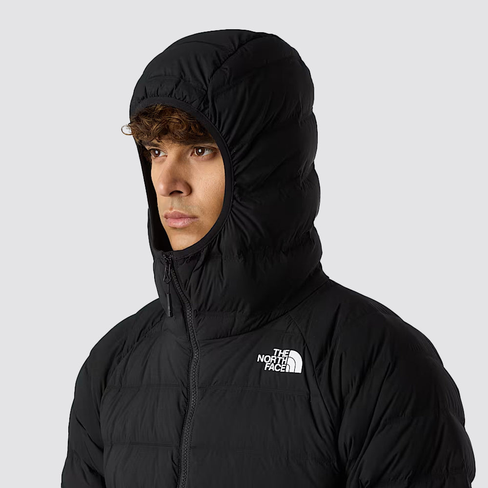 Abseil piumino uomo con cappuccio stretch