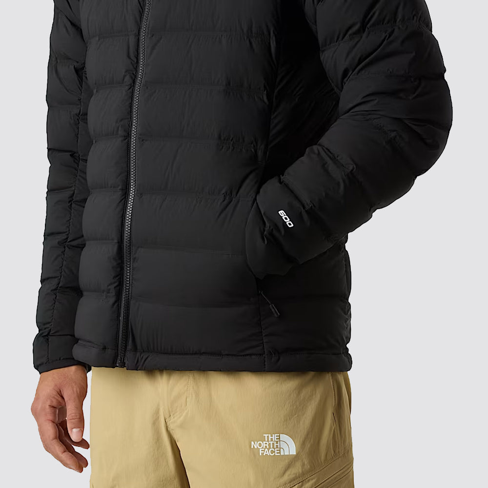 Abseil piumino uomo con cappuccio stretch