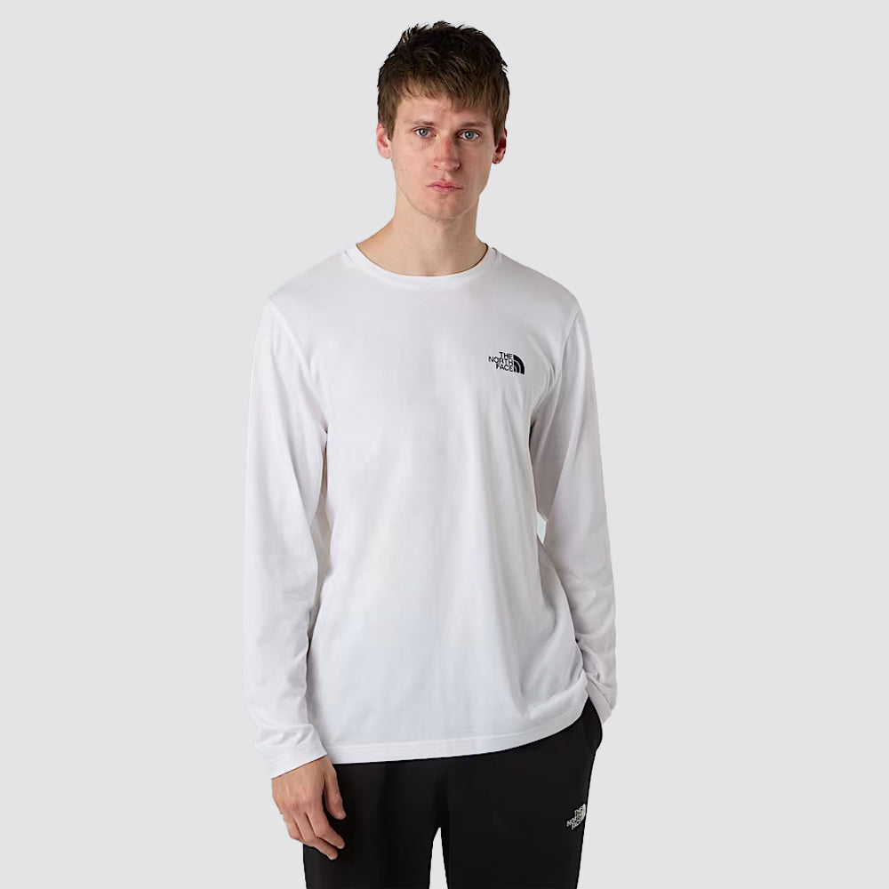T-shirt a maniche lunghe simple dome da uomo