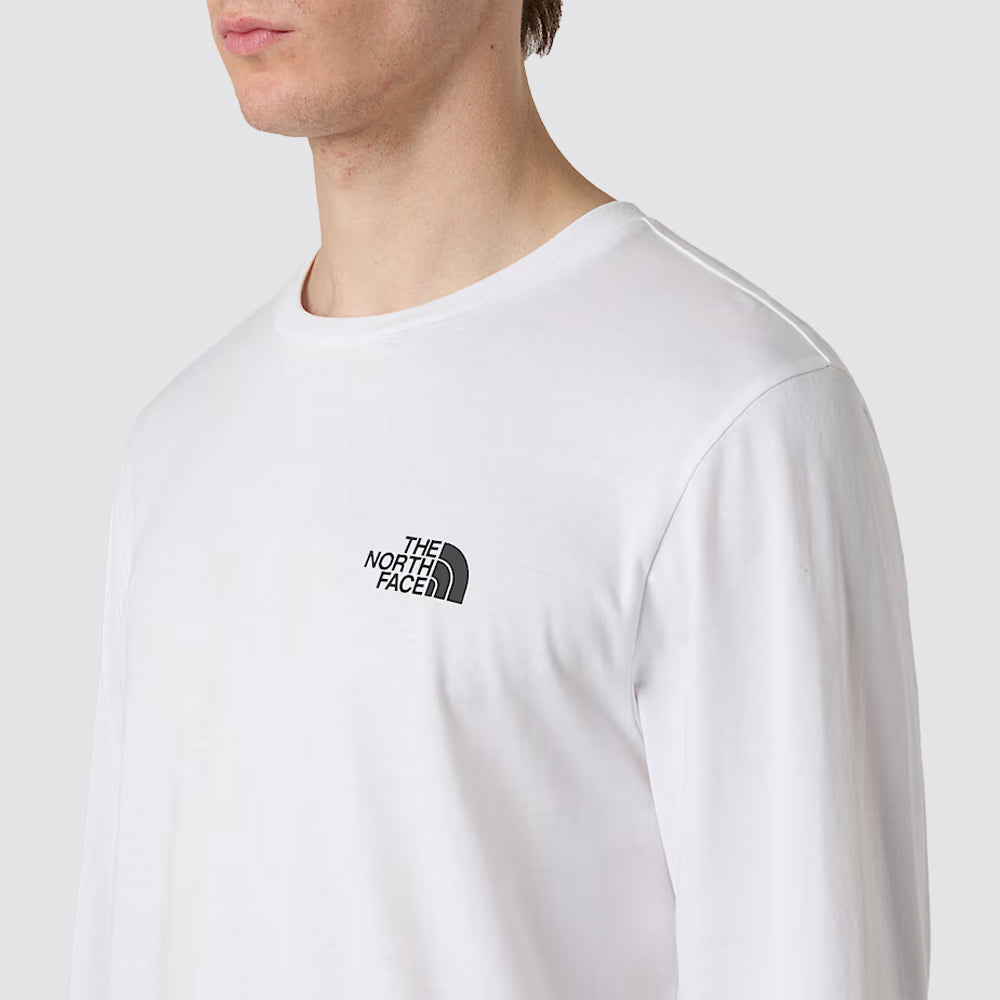T-shirt a maniche lunghe simple dome da uomo