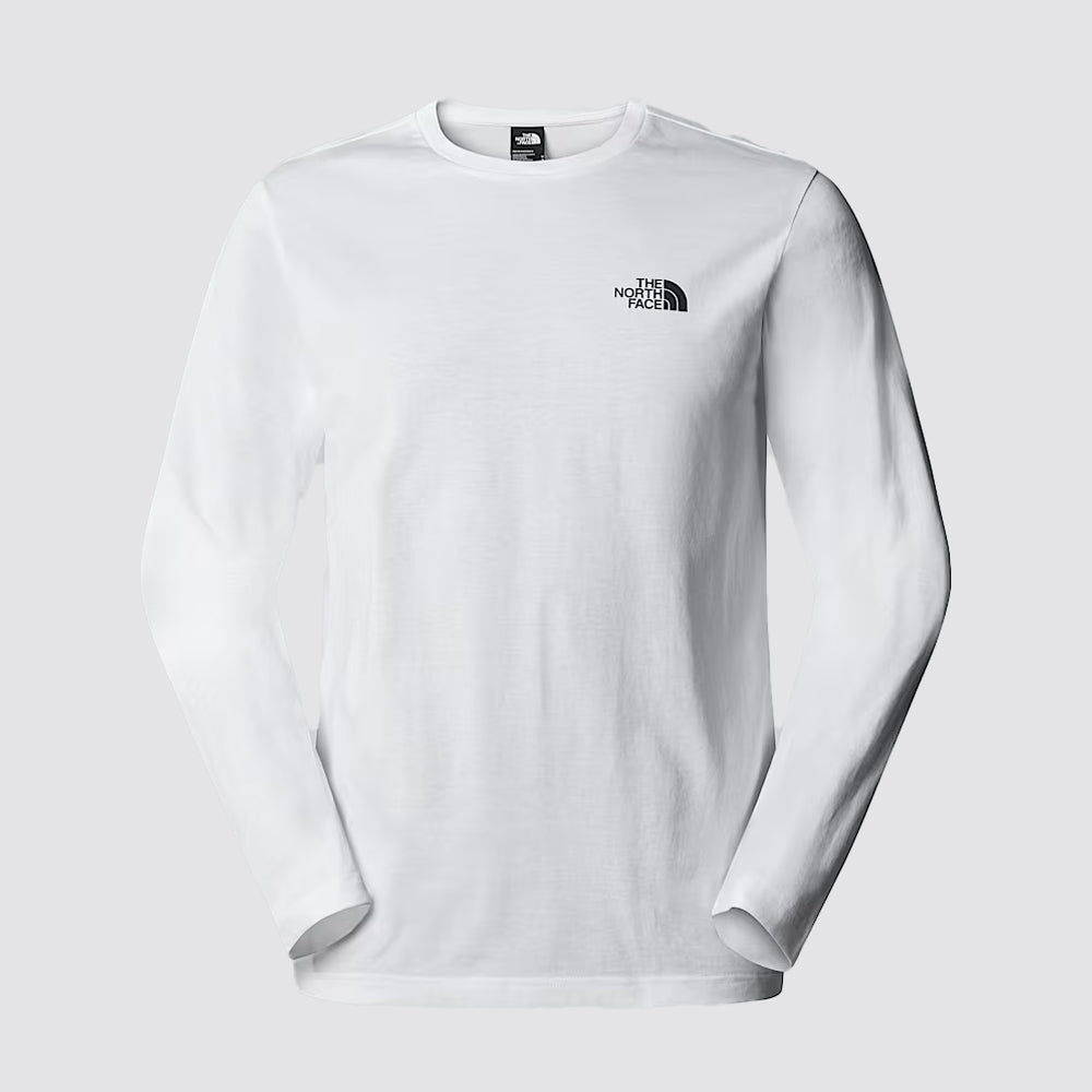 T-shirt a maniche lunghe simple dome da uomo