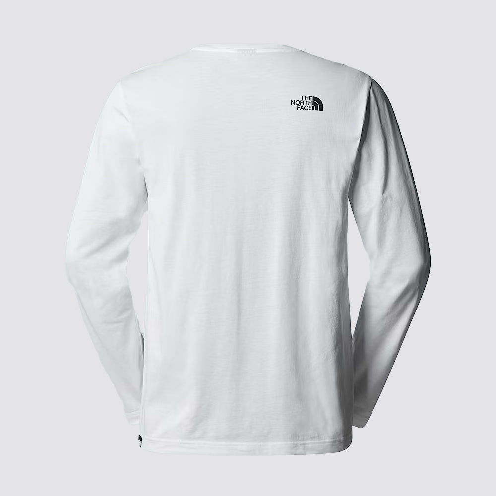 T-shirt a maniche lunghe simple dome da uomo