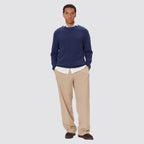 Tommy hilfiger felpa uomo girocollo waffle