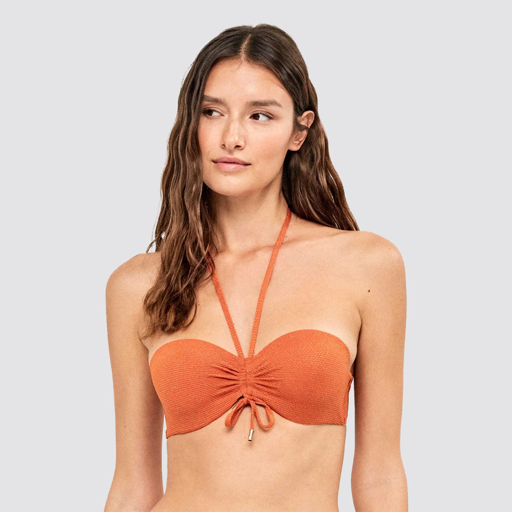 Top bikini fascia da donna
