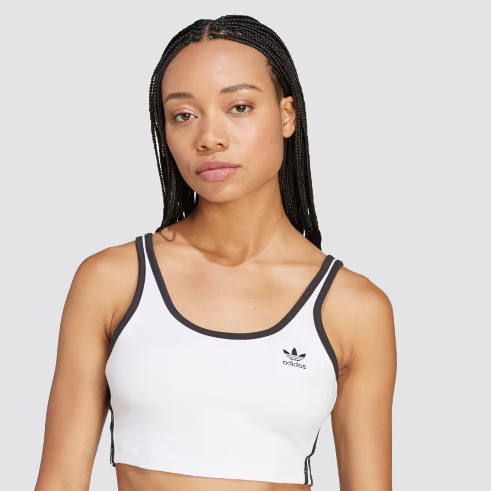 Top donna adicolor 3 strisce bra slim fit