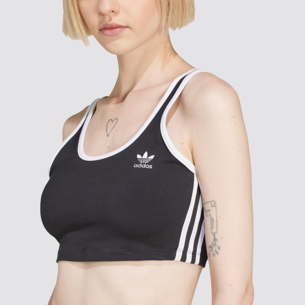 Top donna adicolor 3 strisce bra slim fit