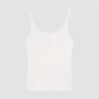 Top donna smanicato costina stretch icons fitted