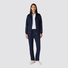 Tuta donna champion full zip in cotone garzato