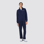 Tuta donna slim fit con zip felpa e pantaloni sportivi