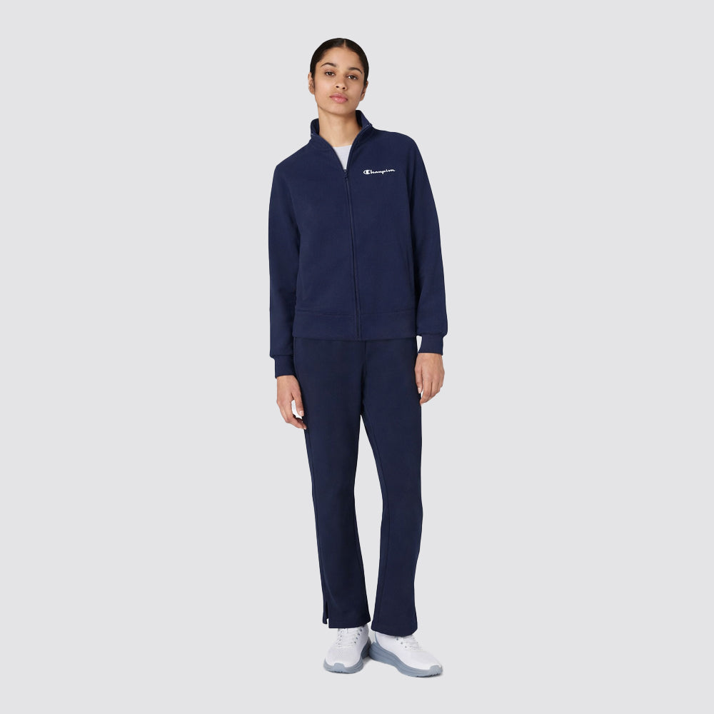 Tuta donna slim fit con zip felpa e pantaloni sportivi