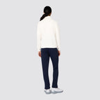 Tuta donna slim fit con zip felpa e pantaloni sportivi