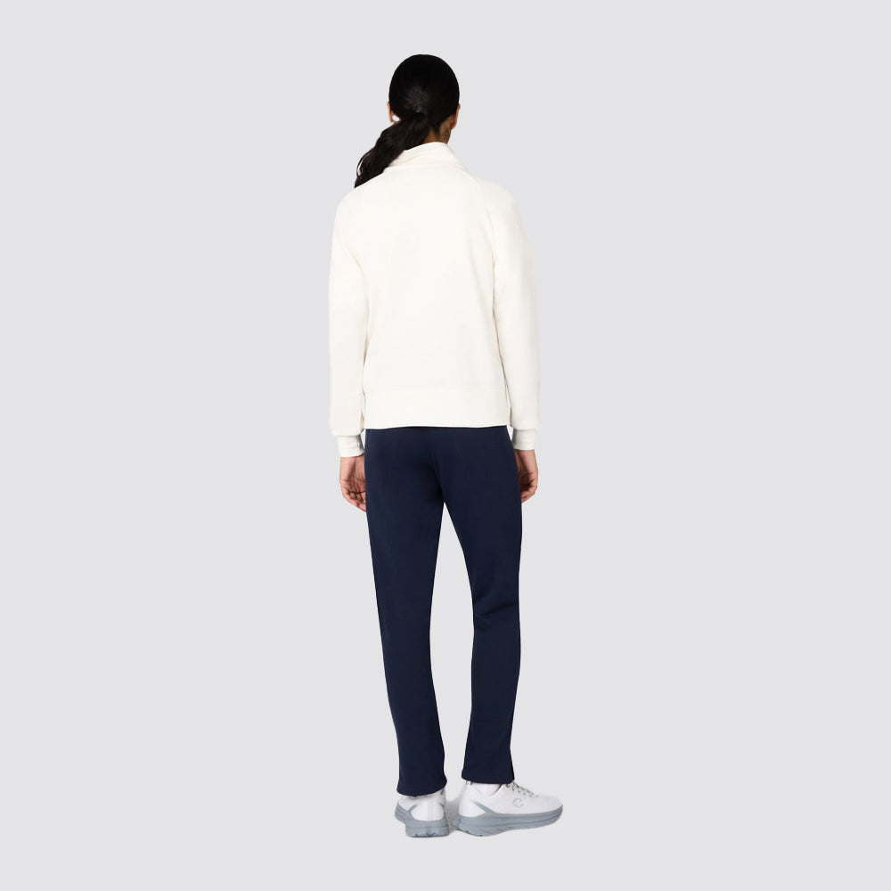 Tuta donna slim fit con zip felpa e pantaloni sportivi