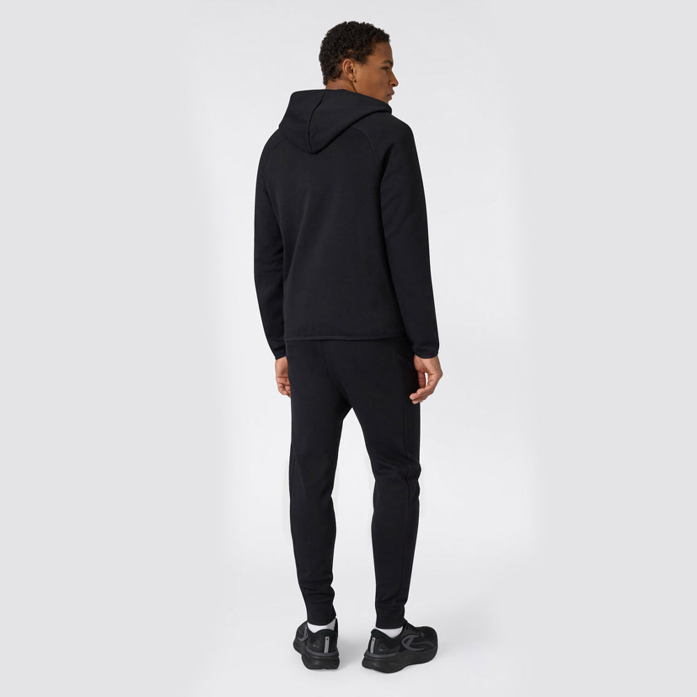 Tuta uomo full zip cappuccio c-tech sportiva