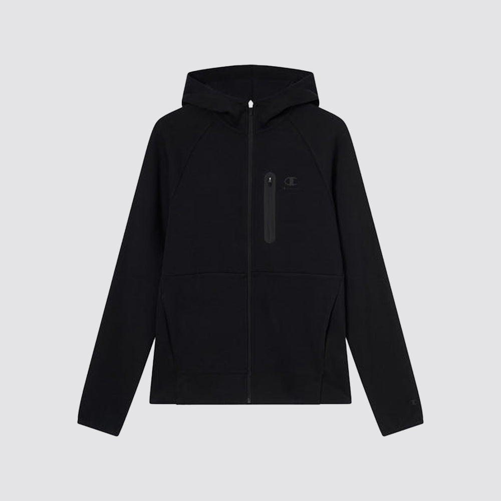 Tuta uomo full zip cappuccio c-tech sportiva