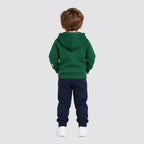 Tuta neonato champion felpata con cappuccio full zip