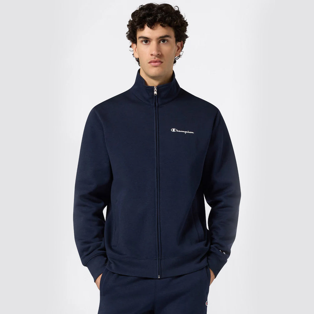 Tuta uomo full zip con pantalone senza polsini