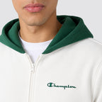 Tuta uomo champion con cappuccio e full zip