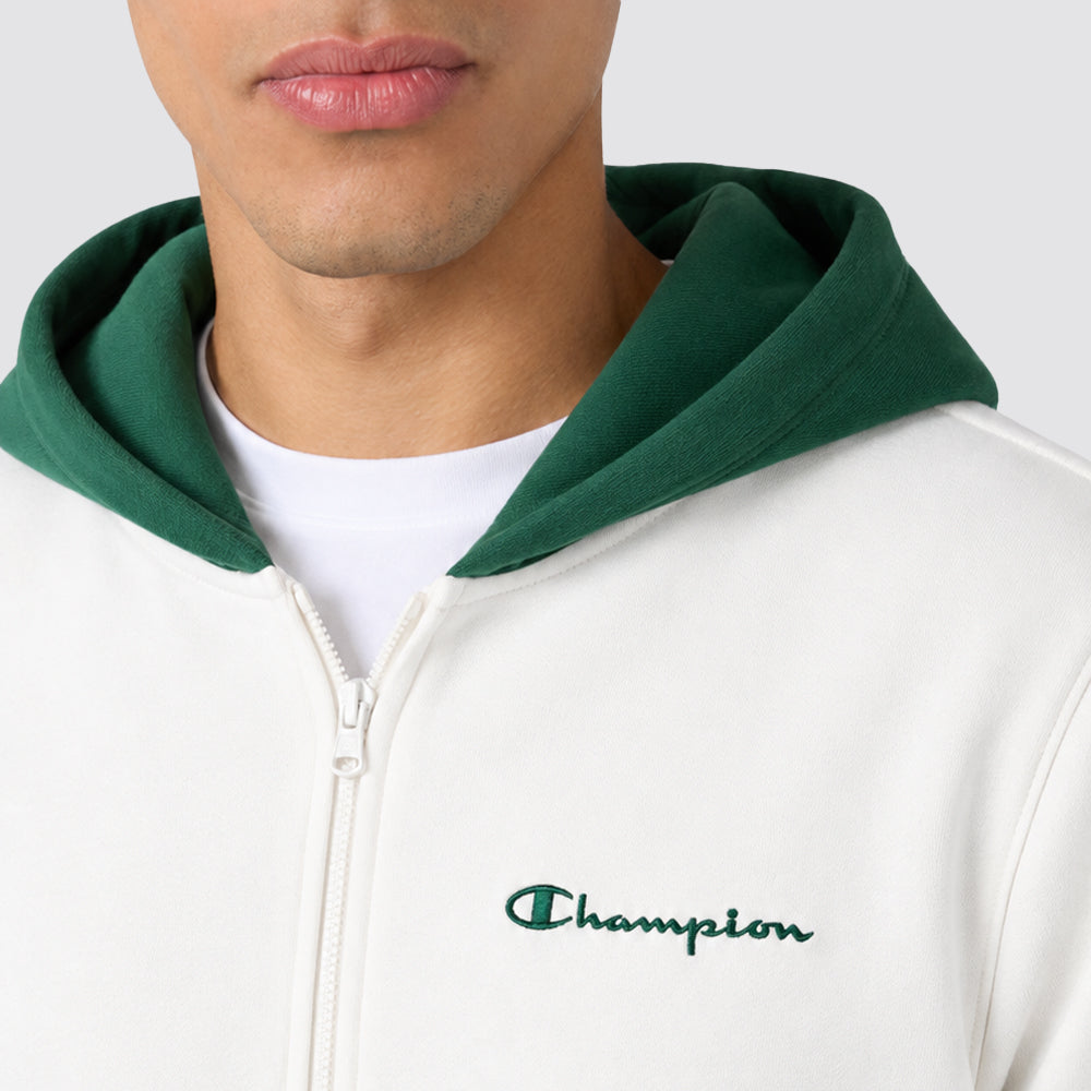 Tuta uomo champion con cappuccio e full zip