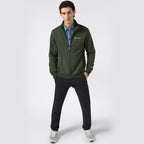 Tuta uomo full zip con pantalone senza polsini
