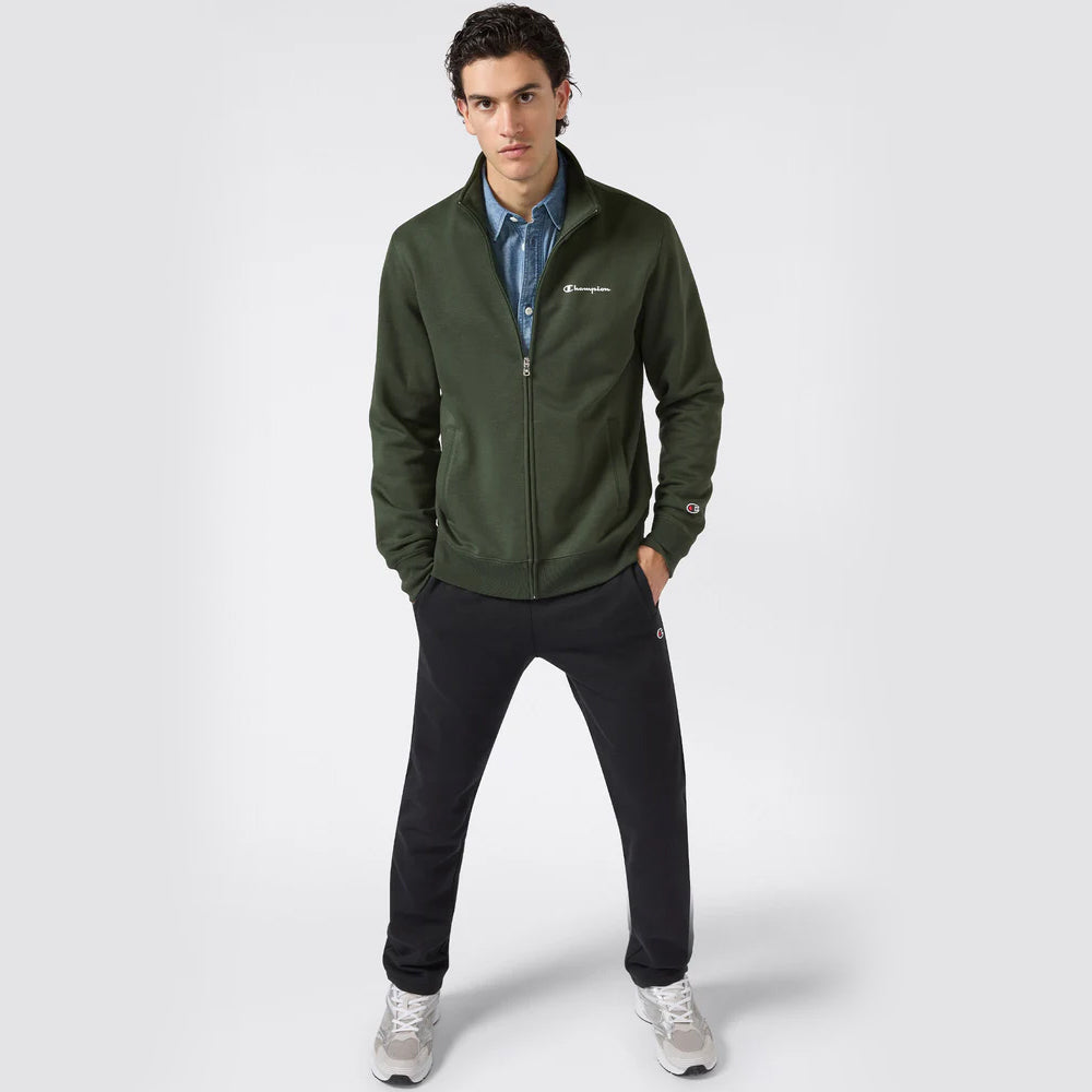 Tuta uomo full zip con pantalone senza polsini